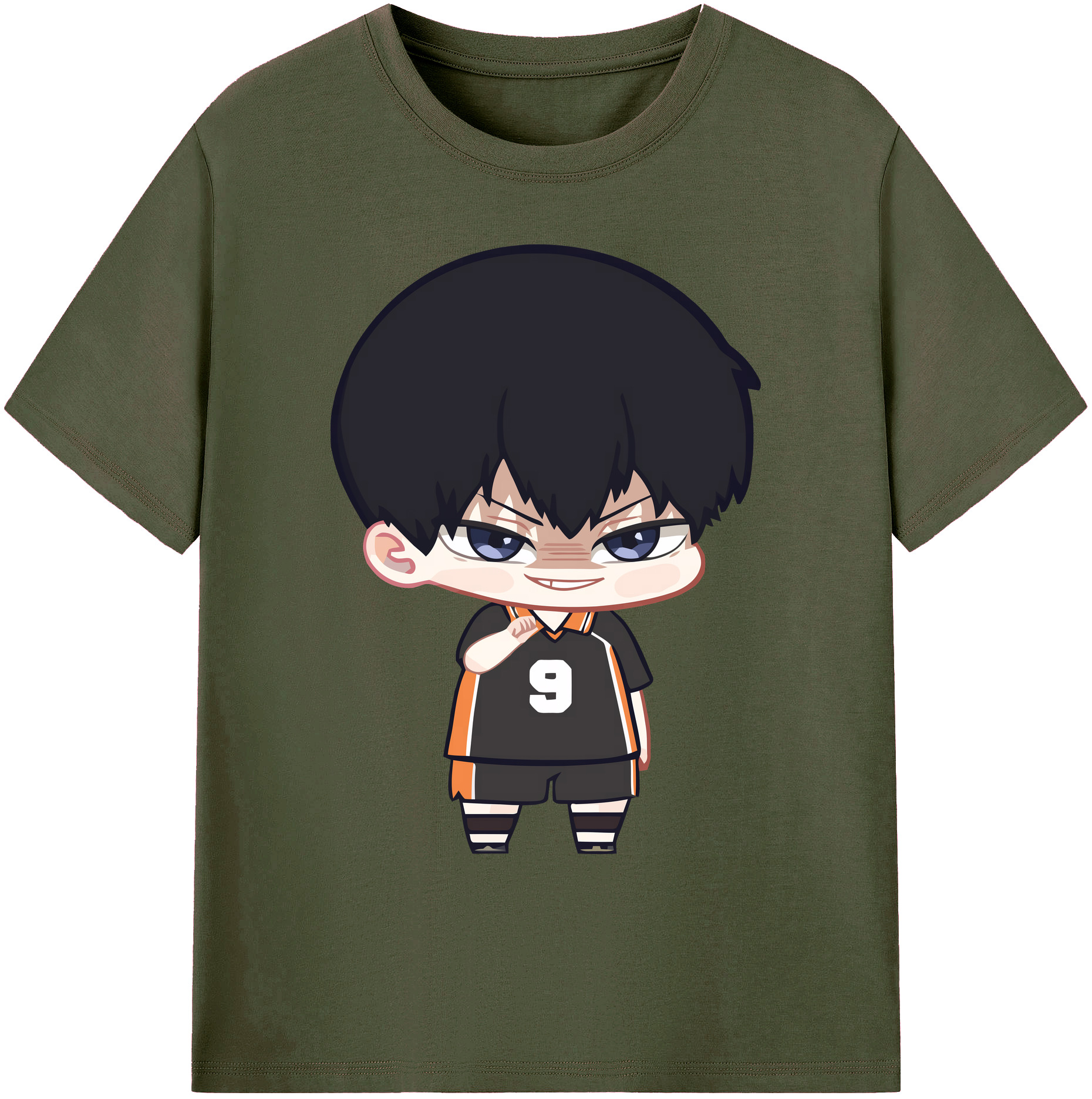 （画像用） ハイキュー!! Haikyu!! 綿100％ メンズ半袖Tシャツ｜肌触りやわらか＆通気性